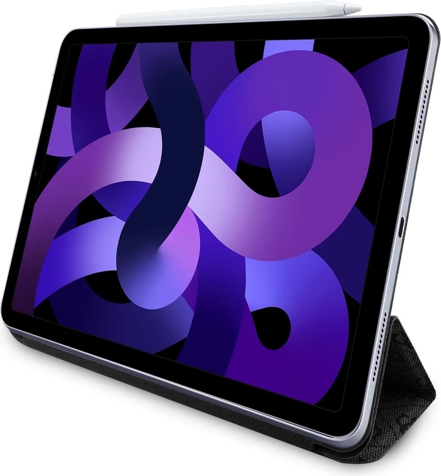Mbështjellës Guess GUFC11RM24PS4SGK për iPad Air 11" 2024, Magnetic 4G Big Logo, i zi