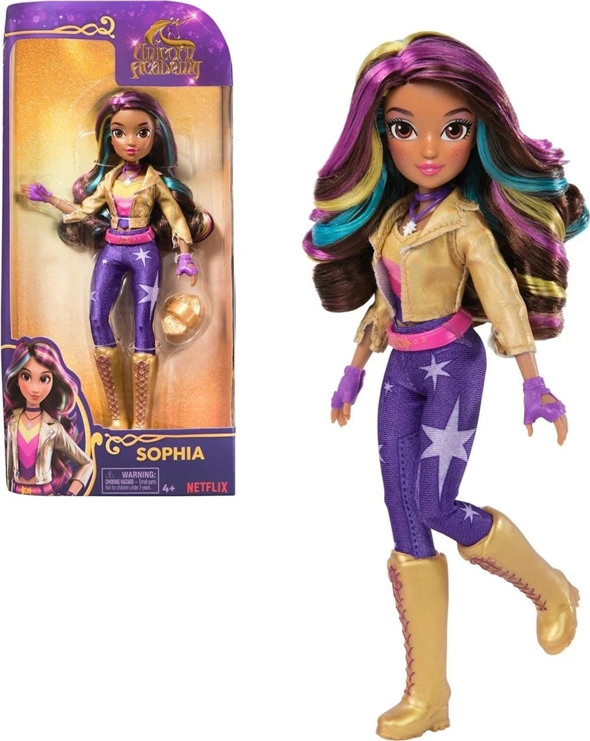 Lodër Sophia SPIN MASTER Unicorn Academy, shumëngjyrëshe