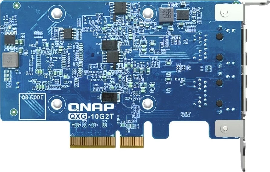 Kartë rrjeti QNAP QXG-10G2T, Ethernet 10 Gigabit, PCI Express, Gjelbër