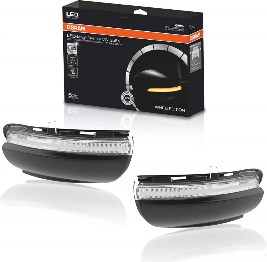Llamba LED për makinë OSRAM DMI 5K0 WT S, për Golf VI, Bardhë, set