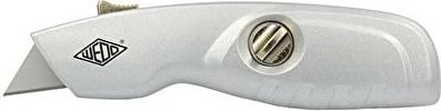 Thikë prerëse WEDO 78 808, 151mm, trup alumini, teh inox, argjend