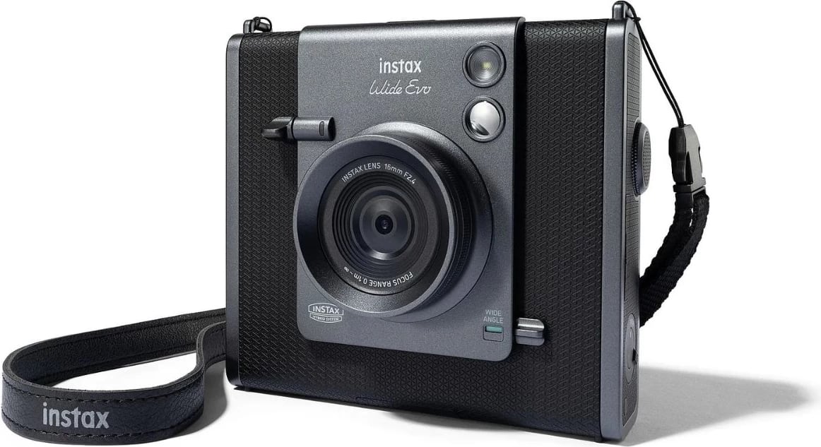 Kamerë instant, Fujifilm Instax Wide Evo 16840933, e zezë
