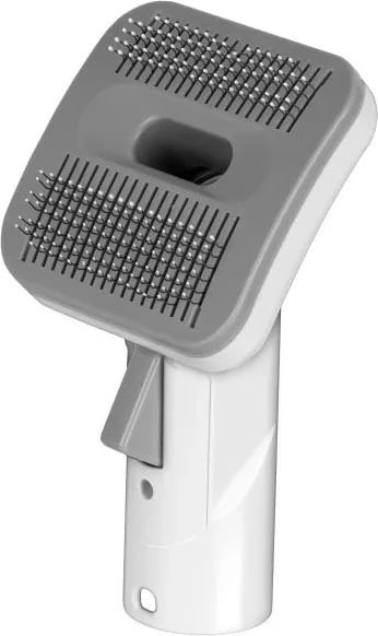 Pajisje kujdesi për kafshë MPM MOD-100, me fshesë me korrent dhe prerës qimesh, Gri