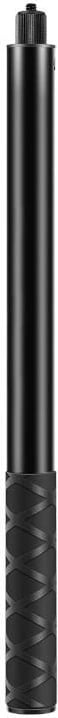 Selfie stick metalik Puluz PU816 për Insta360 One RS/X2/X3/X4, 150 cm, zi