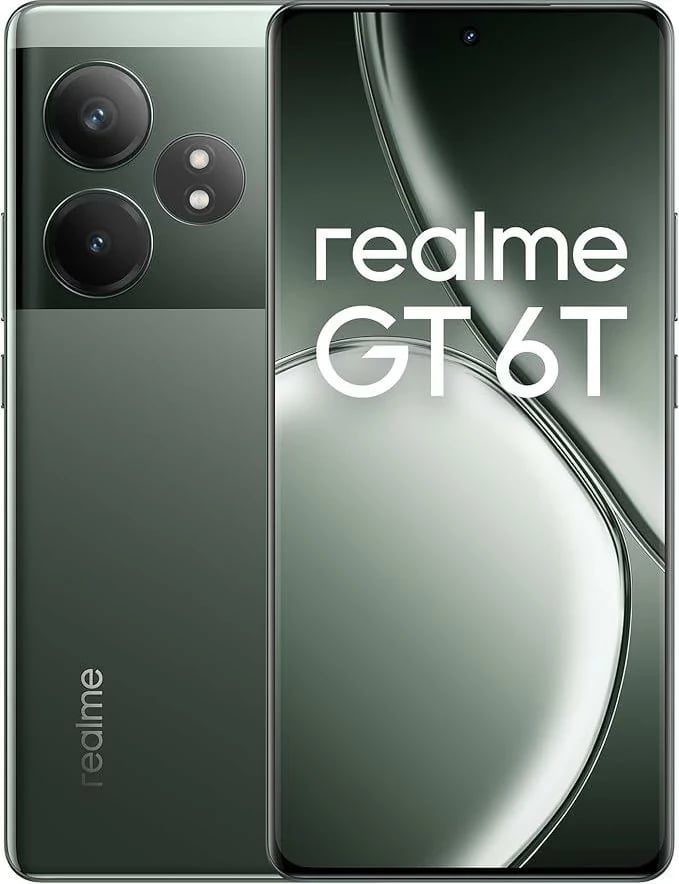 Celular Realme GT 6T 12GB 256GB Razor Green Celular Realme GT 6T 12GB 256GB Razor Green