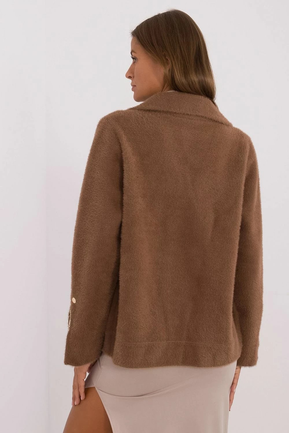 Jakne për femra MBM 203673, kafe