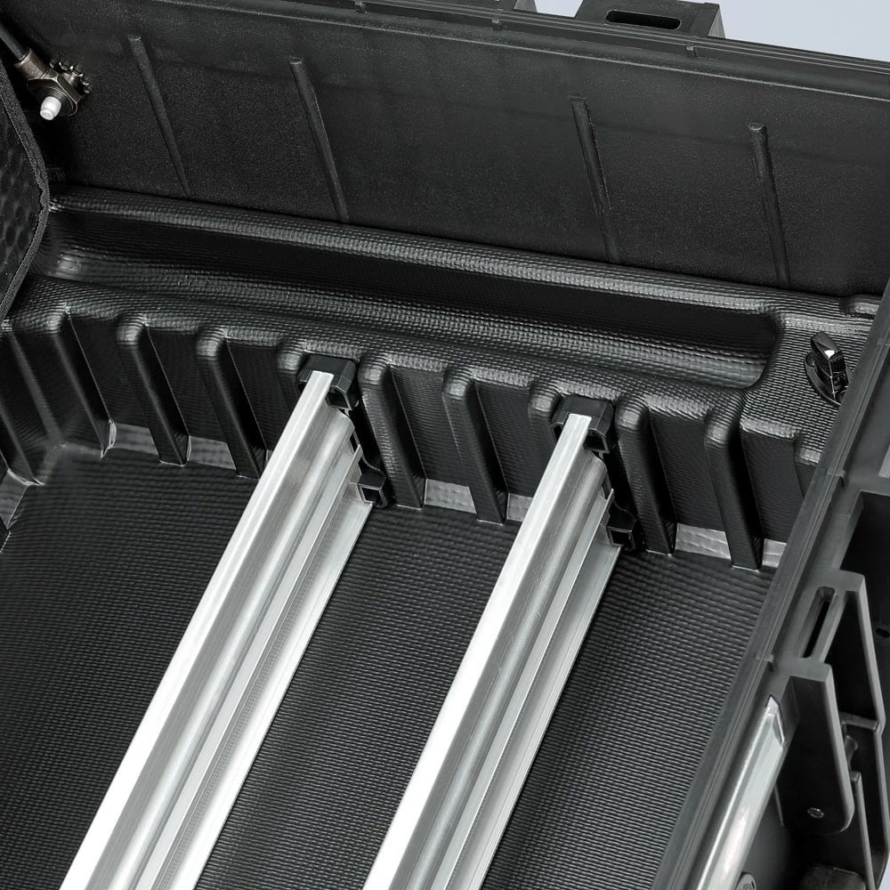 Kasë veglash Knipex 00 21 37, polipropilen, e zezë, rezistente ndaj pluhurit dhe ujit