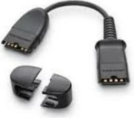Kabllo Poly 85Q47AA, kalim nga 4-pin QD në 6-pin QD, 0.13 m, e zezë