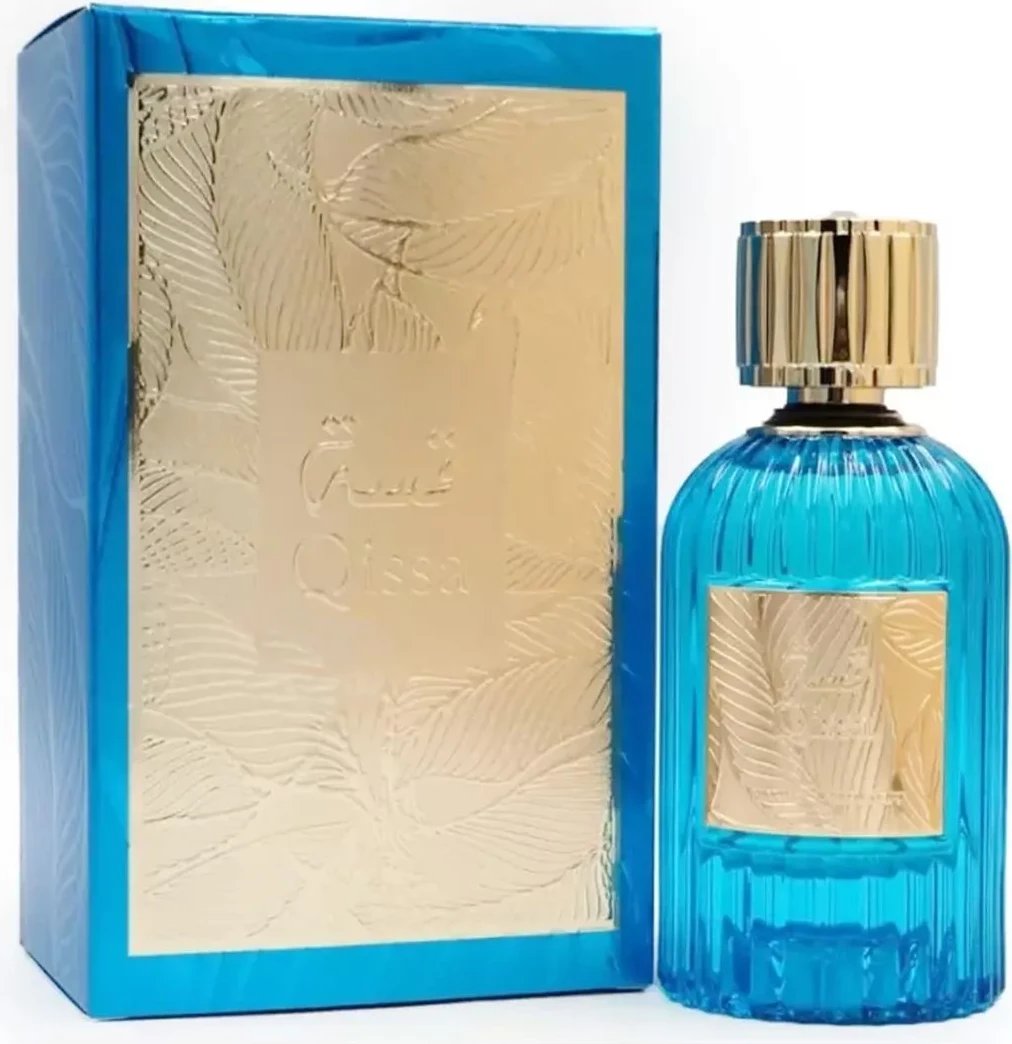 Eau de Parfum unisex Paris Corner Quissa Azul 100ml blu