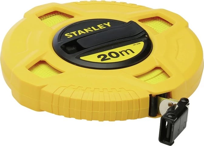 Shirit matës Stanley Fiberglas 20m, i verdhë/zi