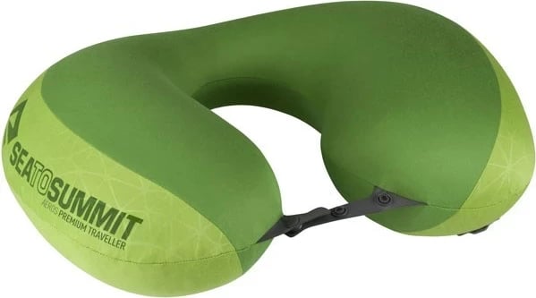 Jastëk udhëtimi SEA TO SUMMIT Aeros Pillow Premium Traveller, lime