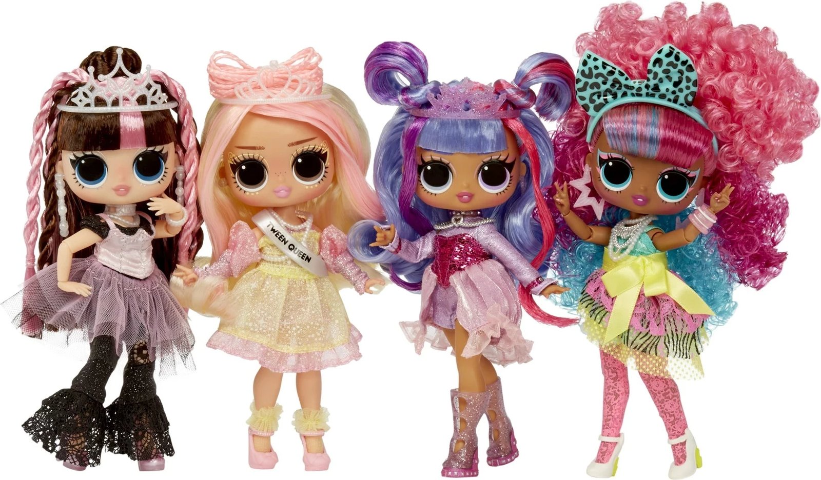 L.O.L. Surprise! Tweens Surprise Swap Kukull Mode, Curls-2- Crimps Cora, Shumëngjyrëshe