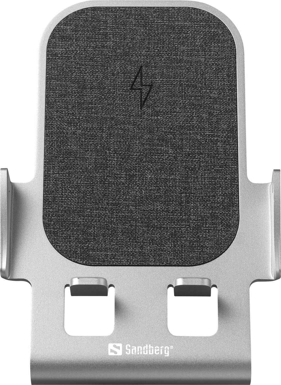 Mbushës wireless Sandberg 15W Alu, Gri