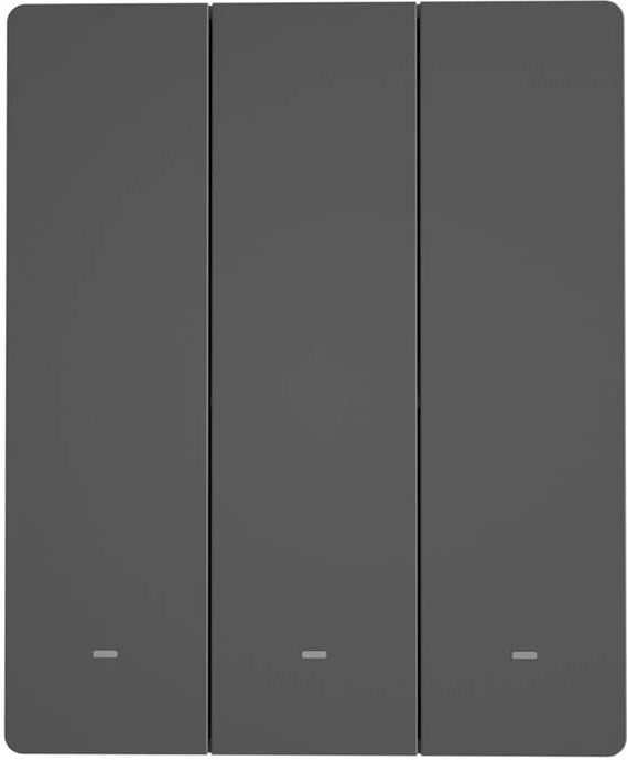 Kasë inteligjente Sonoff M5-3C-80, 3 kanale, WiFi, grafit