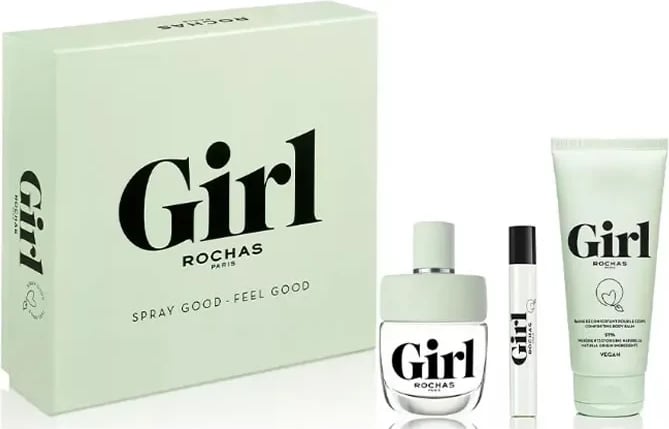 Eau de Toilette set unisex Rochas Girl 100ml 3 copë