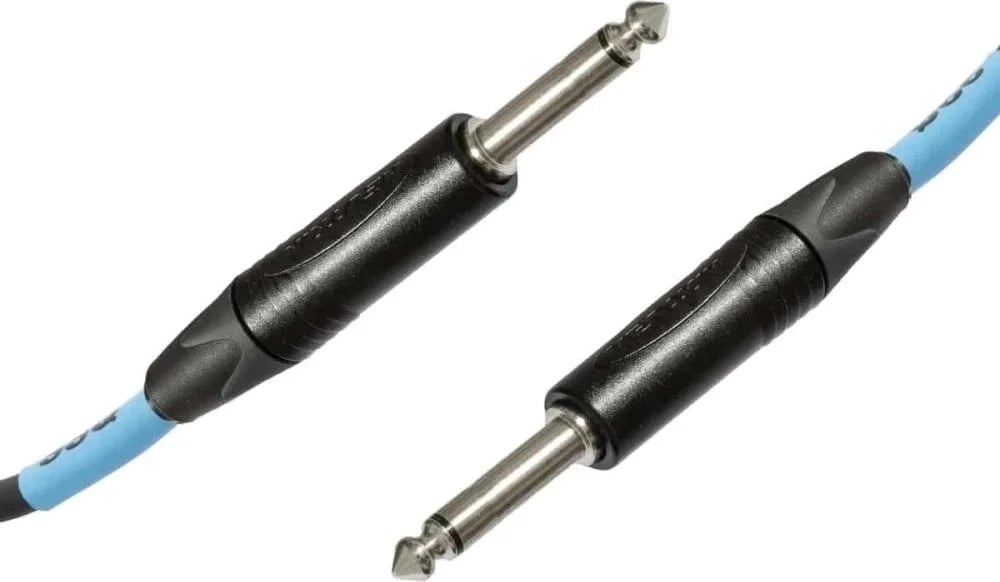 Kabëll TS-TS SSQ JMPJMP2 Pro, 6.3 mm mono jack, 2 m, i zi