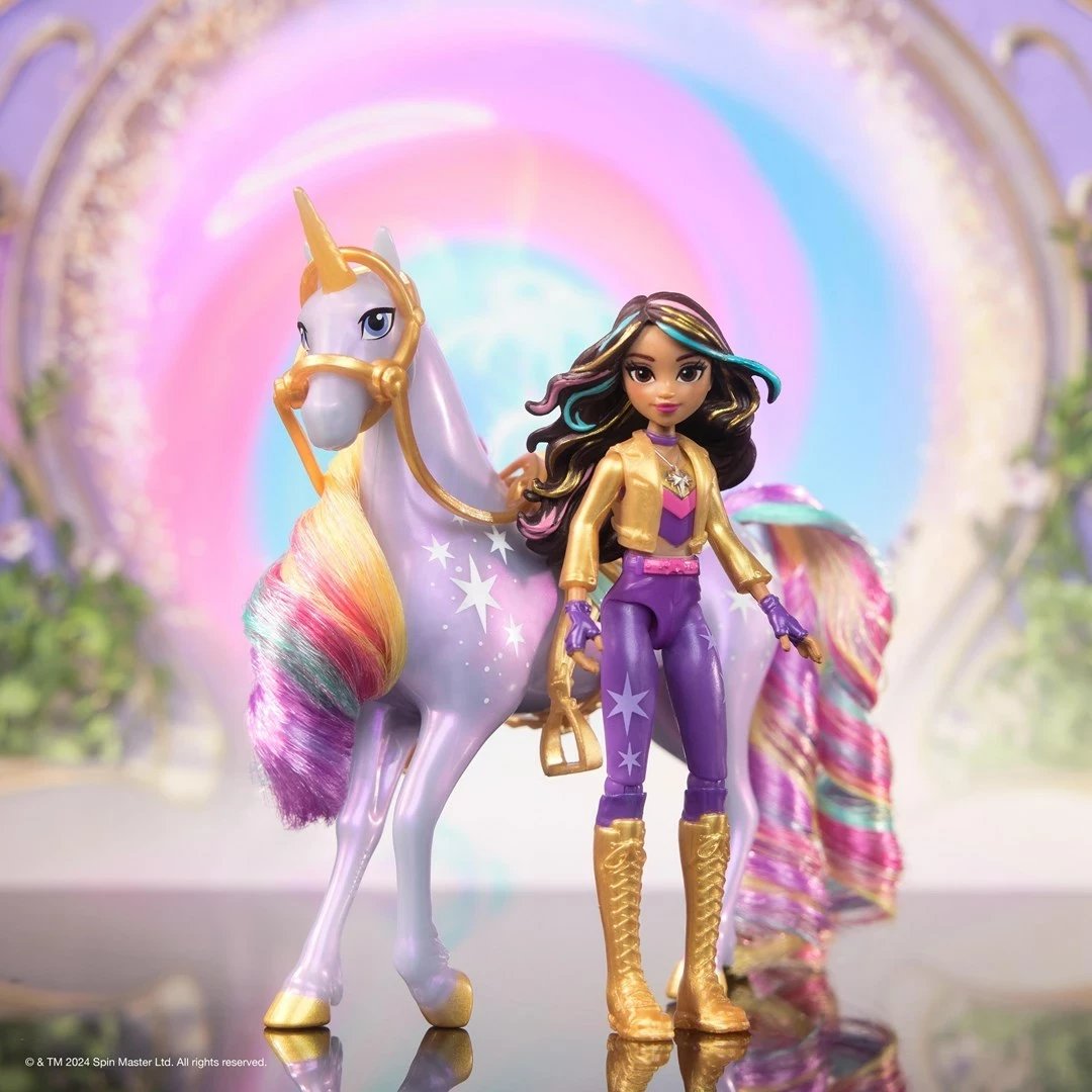 Lodër SPIN MASTER Unicorn Academy Sophia & Wildstar, Multingjyrësh
