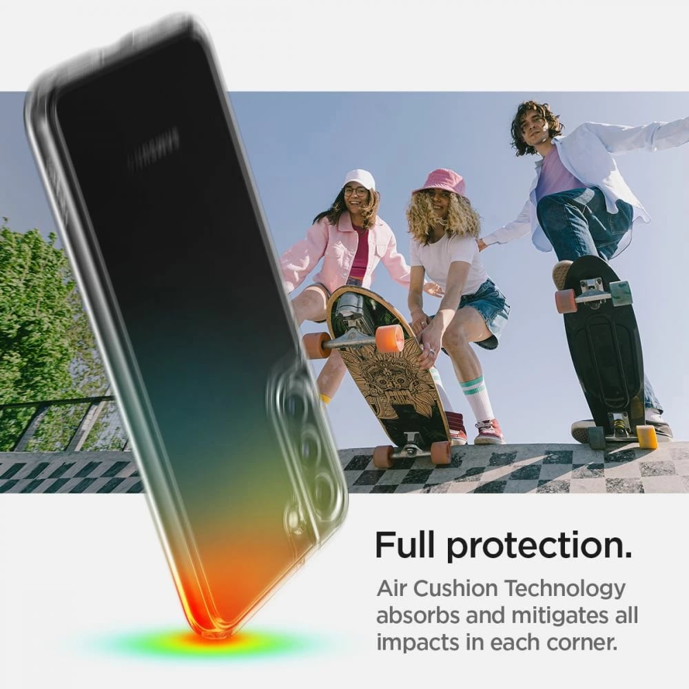 Mbështjellës Spigen Ultra Hybrid për Samsung Galaxy S22, Transparent