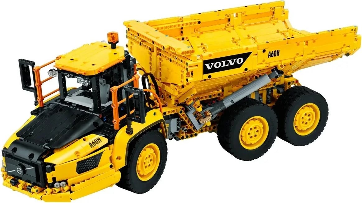 Set LEGO Technic Volvo 6x6 Articulated Hauler 42114, Verdhë Set LEGO Technic Volvo 6x6 Articulated Hauler 42114, Verdhë