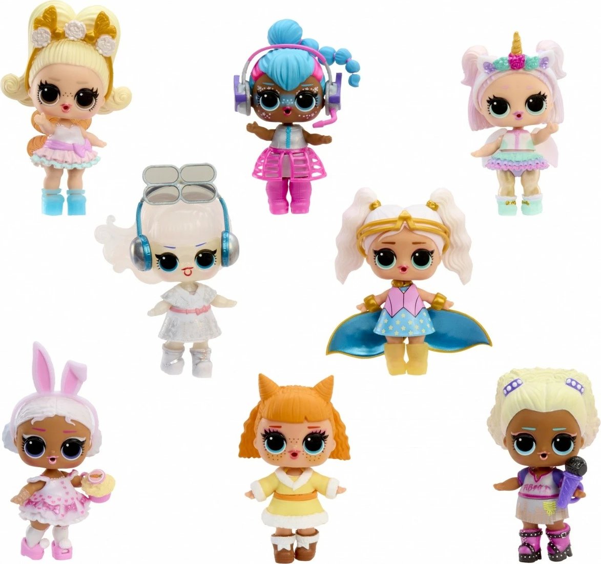 Lodër surprizë L.O.L. Surprise Eye Spy Mix Doll, MGA, 542629-EUC, plastikë, për vajza, ngjyra të ndryshme