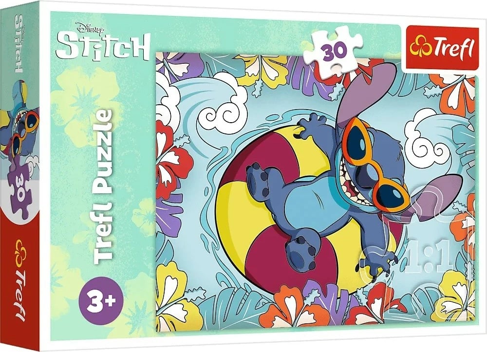 Puzzle Trefl Lilo & Stitch, 30 pjesë, për fëmijë