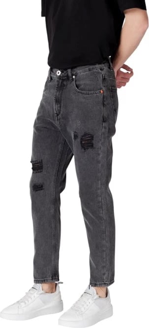 Jeans për meshkuj Gianni Lupo, të zeza