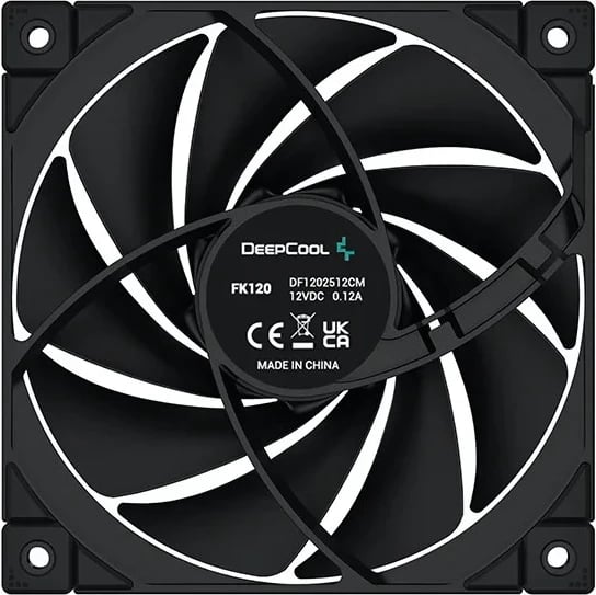 Ventilator për Procesorin DeepCool FK120, 12 cm, i Zi Ventilator për Procesorin DeepCool FK120, 12 cm, i Zi