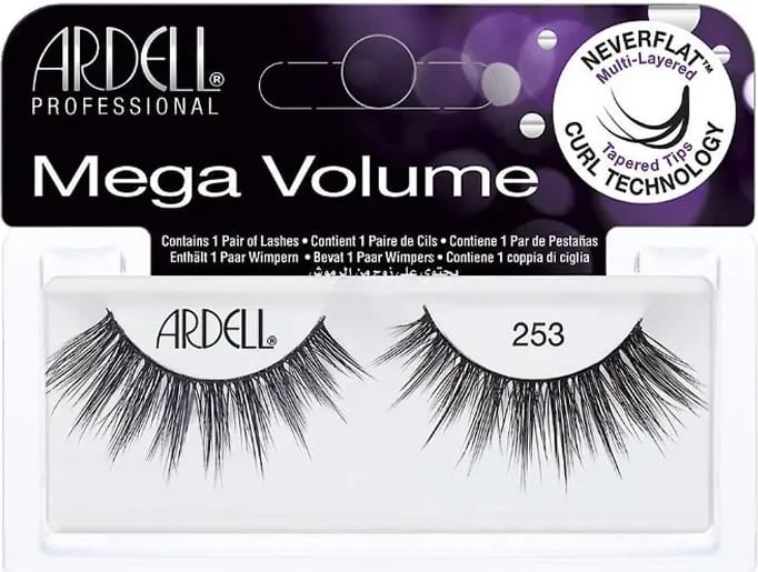 Qerpikë artificial Ardell Mega Volume 253, 1 palë