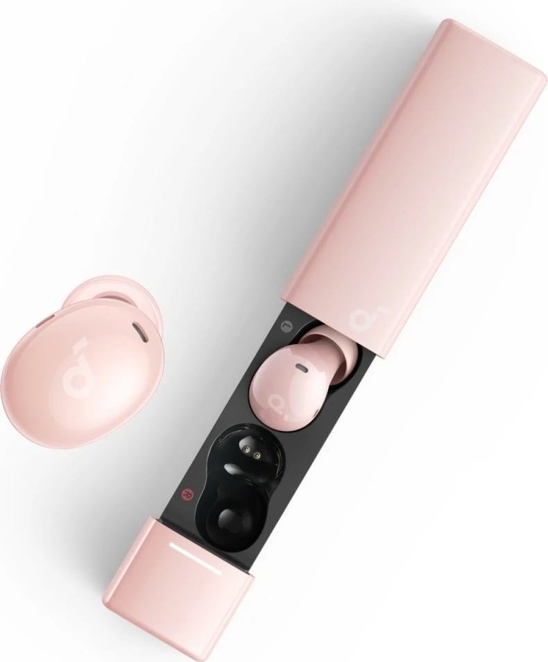 Kufje Anker Soundcore A30i, pa tela, Bluetooth 5.4, me etui karikimi, Rozë