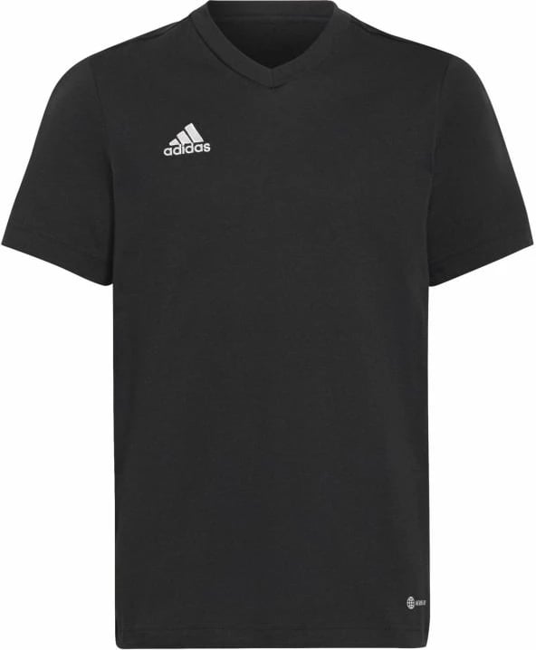 Fanellë futbolli për djem adidas Entrada 22 Jr, e zezë