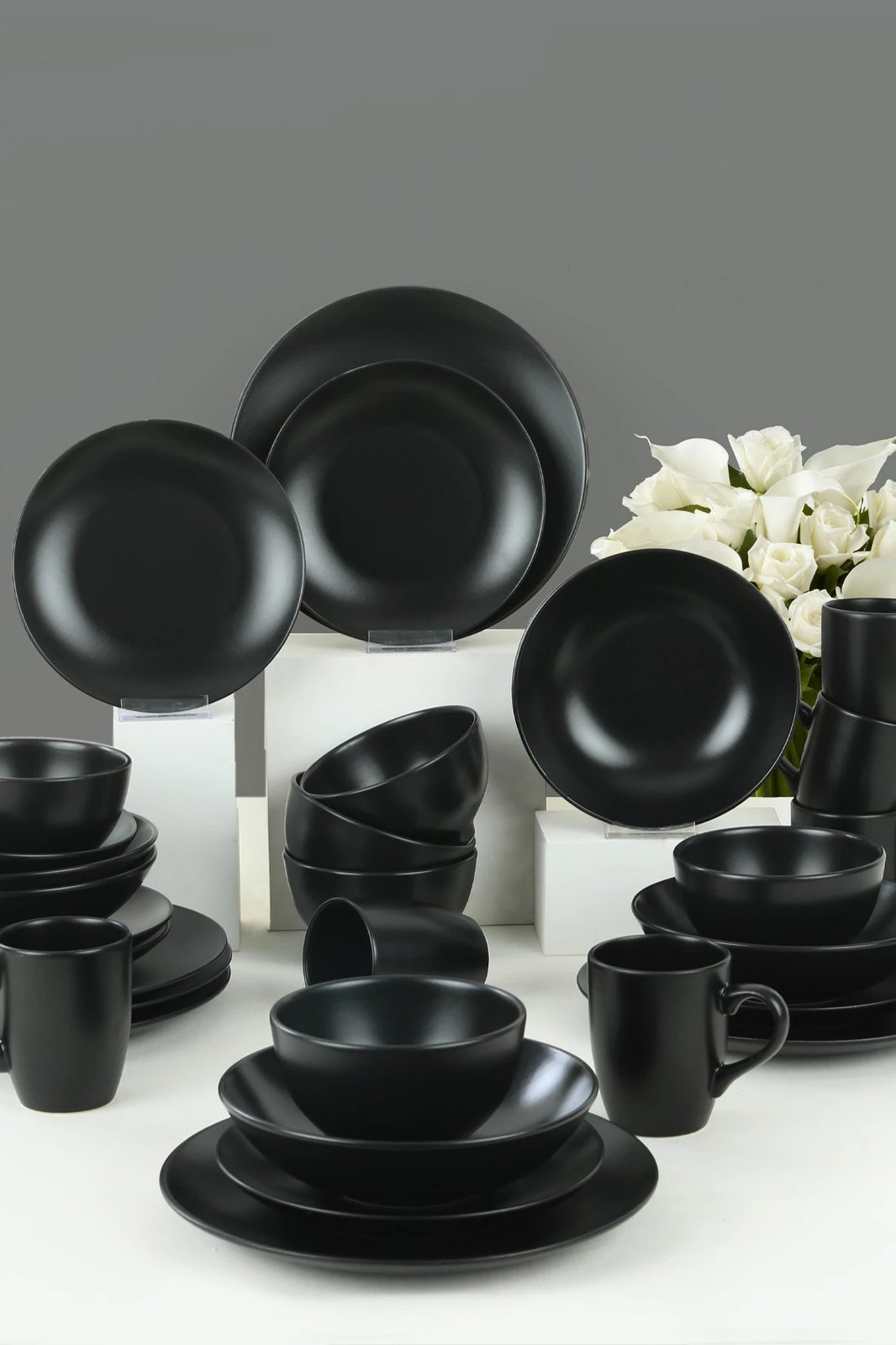 Set enësh darke prej qeramike, 30 copë, Hermia Concept, TY044130F956A0000000AA4Y00