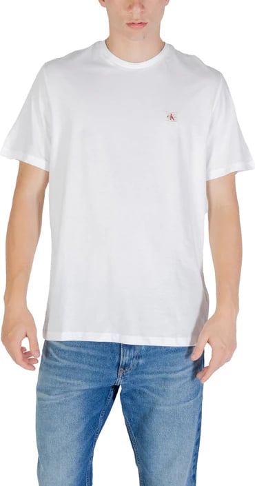 Maicë Calvin Klein Jeans për meshkuj, e bardhë