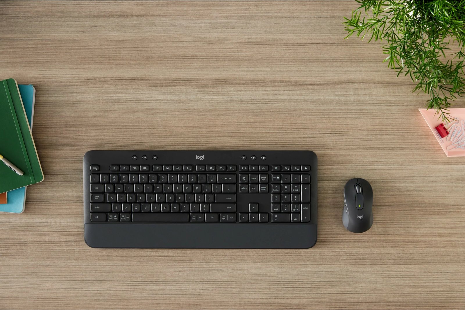 Kombo maus dhe tastierë Logitech Signature MK650, Wireless, Bluetooth, QWERTY, Grafit