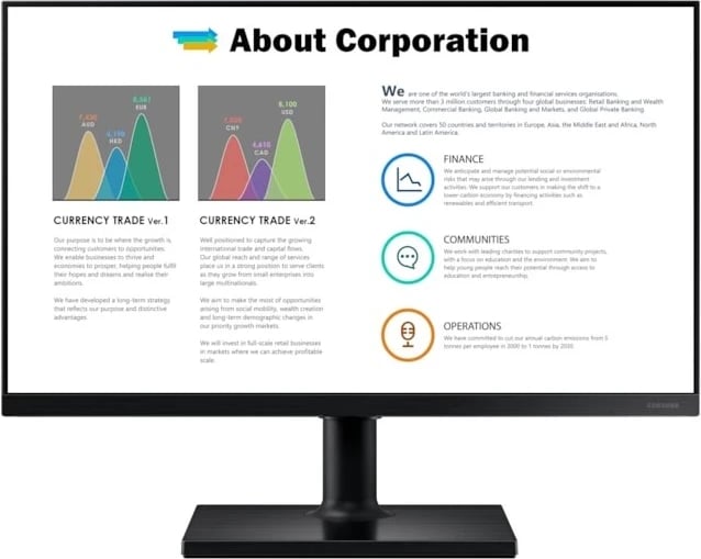 Monitor Samsung LF27T450FZU, 27", 1920 x 1080 piksel, full HD, i zi Monitor Samsung LF27T450FZU, 27", 1920 x 1080 piksel, full HD, i zi