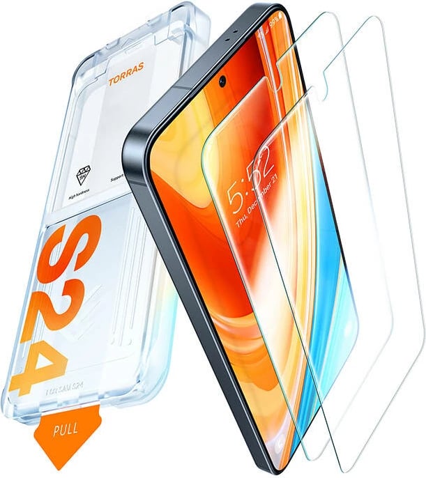 Xham i temperuar Torras Install Master për Samsung S24+