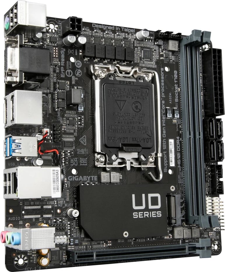Pllakë amë Gigabyte H610I DDR4 H ITX