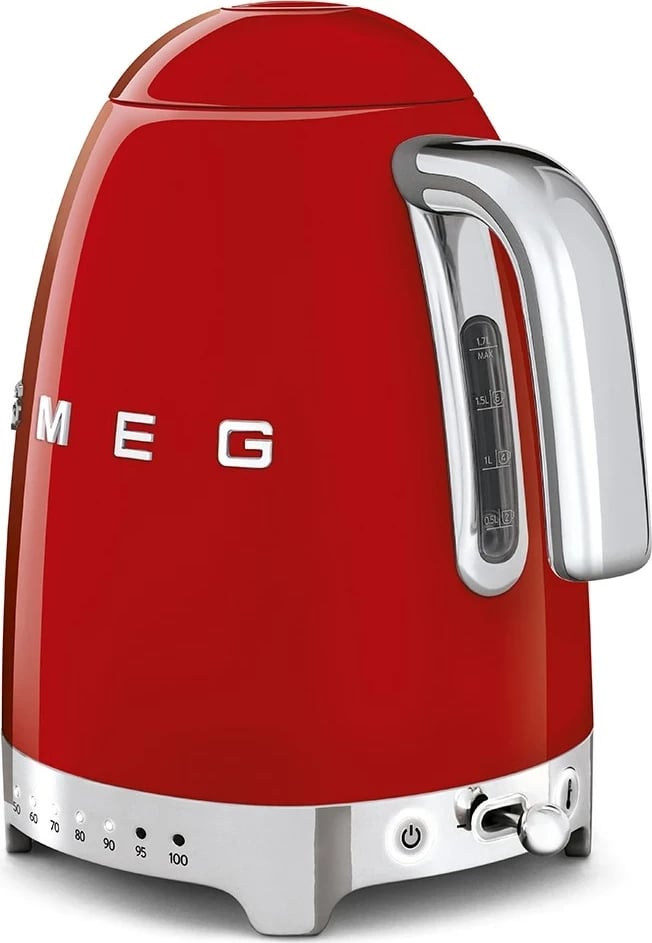 Ibrik elektrik SMEG KLF04RDEU, 1.7L, i kuq
