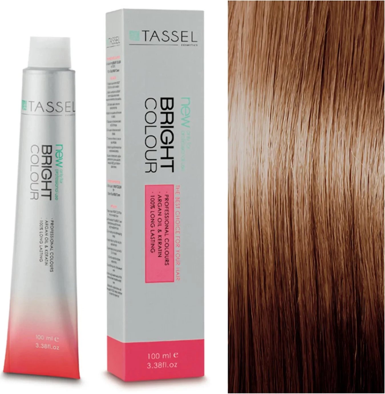 Bojë flokësh Eurostil Tassel Tinte Base Natural N7 unisex Rubio Medio 100ml
