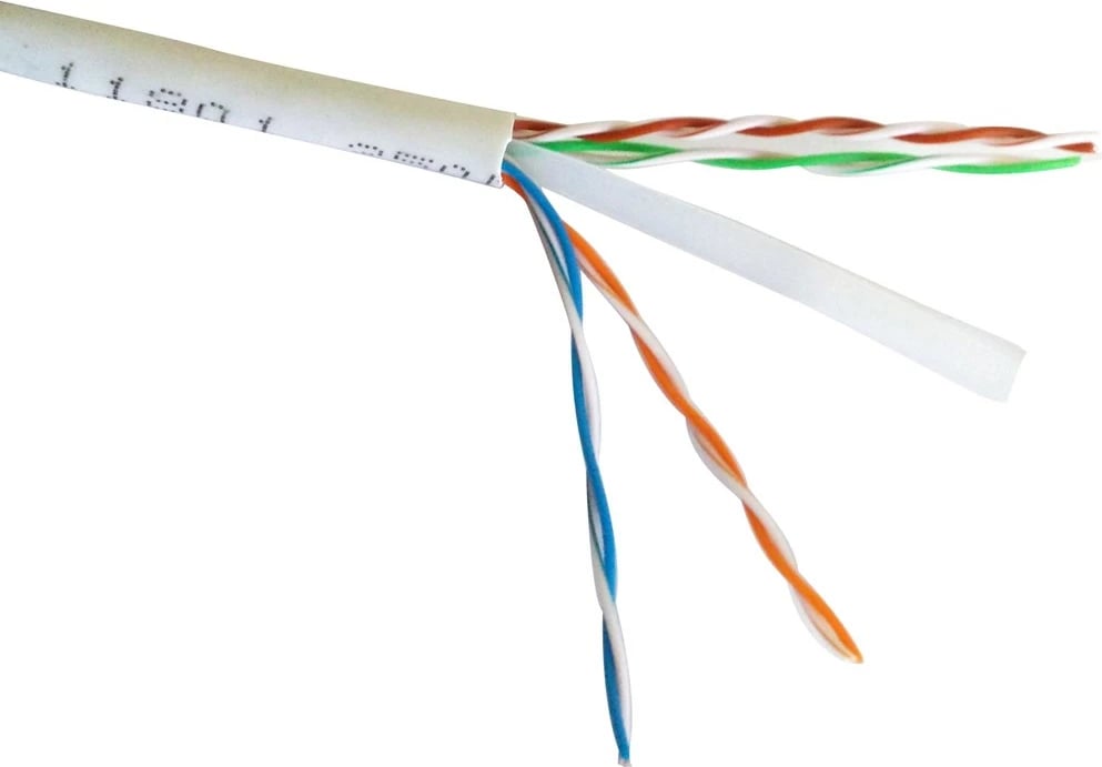 Kabllo rrjeti Gembird PP6U, Cat6 U/UTP, 1m, hiri 