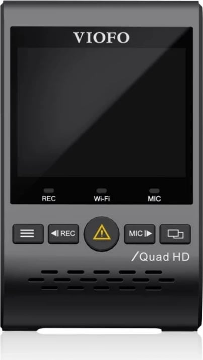 Kamerë regjistrimi për veturë VIOFO A129-G PLUS DUO, 2 kamera, Quad HD, WiFi, e zezë