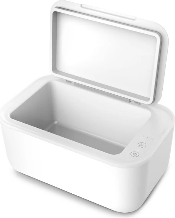 Ngrohës pecetash të lagura neno CALOR, me ekran LED, i bardhë