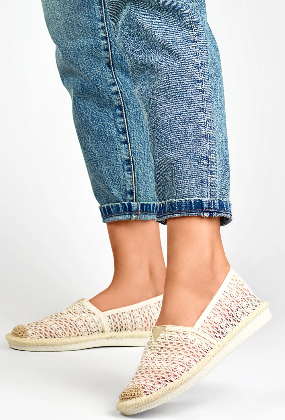 Espadrille PRIMO 197517, bezhë