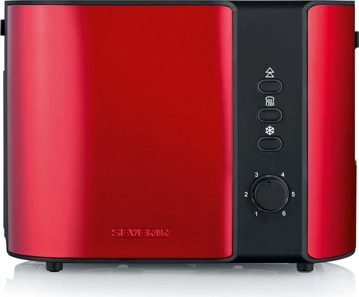 Tostier SEVERIN AT 2217, 2 feta, 800 W, Inoks, Kuqe