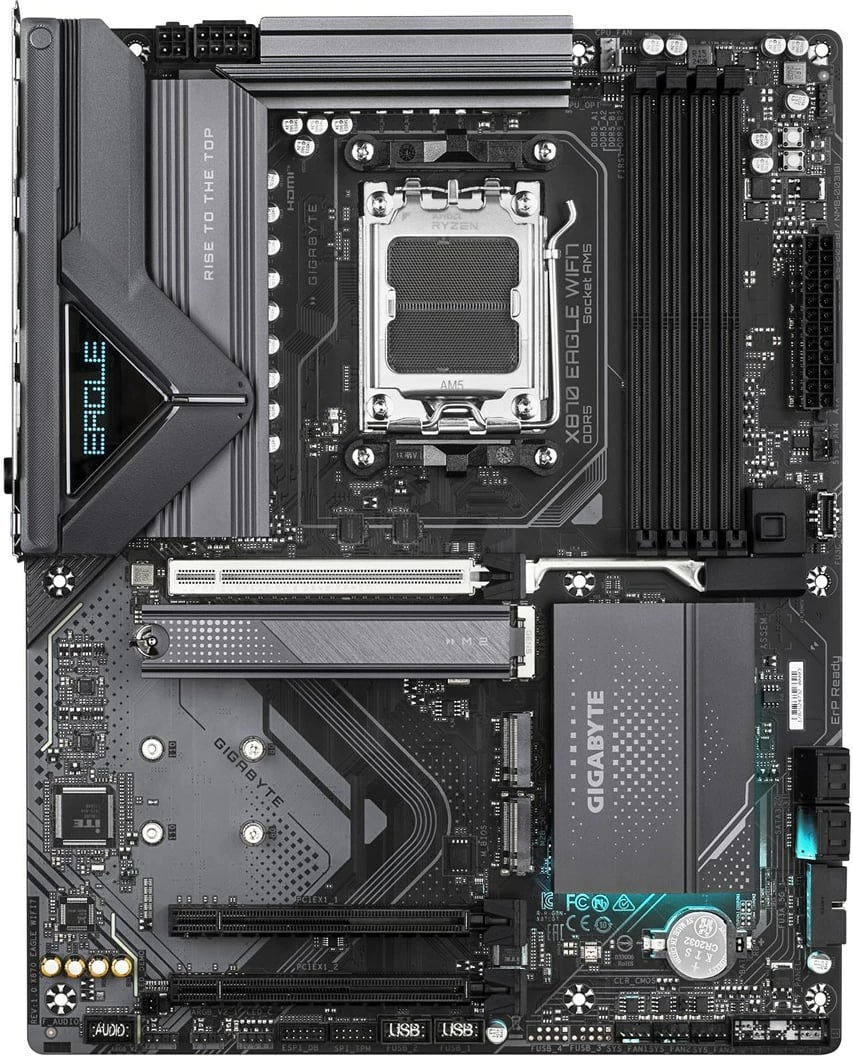 Pllakë amë Gigabyte X870 EAGLE WIFI7, Socket AM5, e zezë