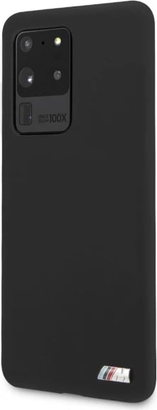 Mbështjellës BMW Silicone M Collection për Samsung Galaxy S20 Ultra, i zi