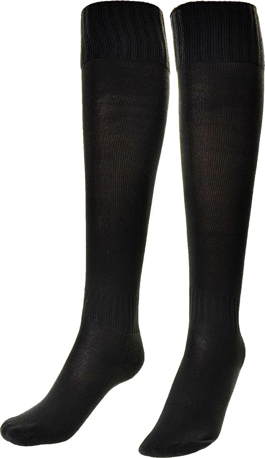 Çorape futbolli për fëmijë Iskierka, të zeza