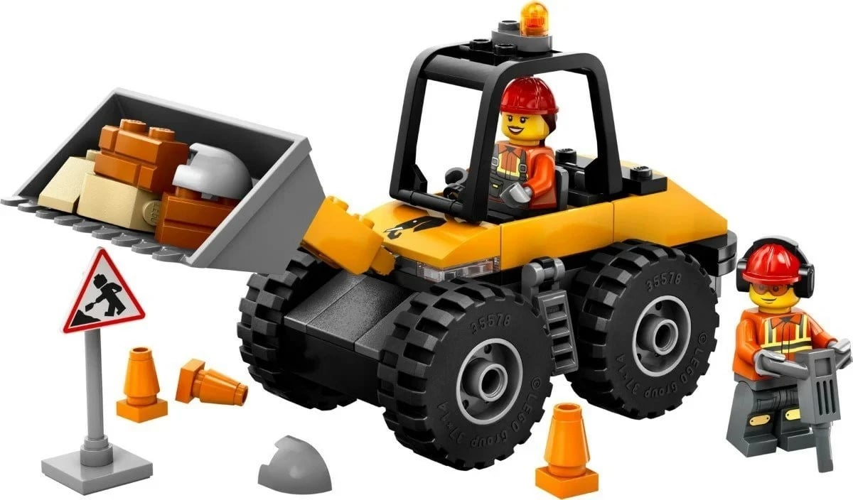 Set LEGO City 60450, për fëmijë 4+ vjet, Verdhë