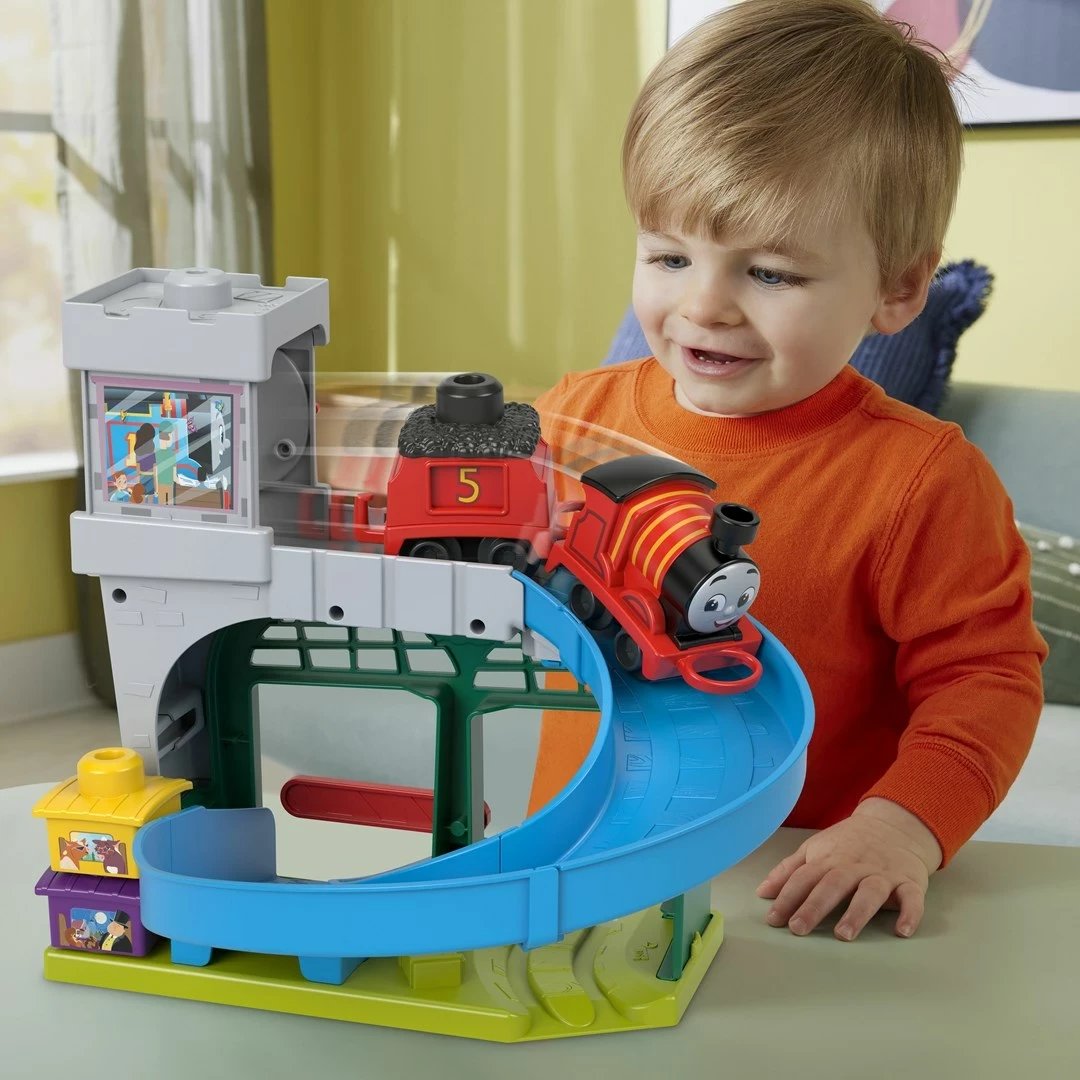 Set lodrash Fisher-Price Thomas & Friends My First Knapford Station, Multingjyrësh