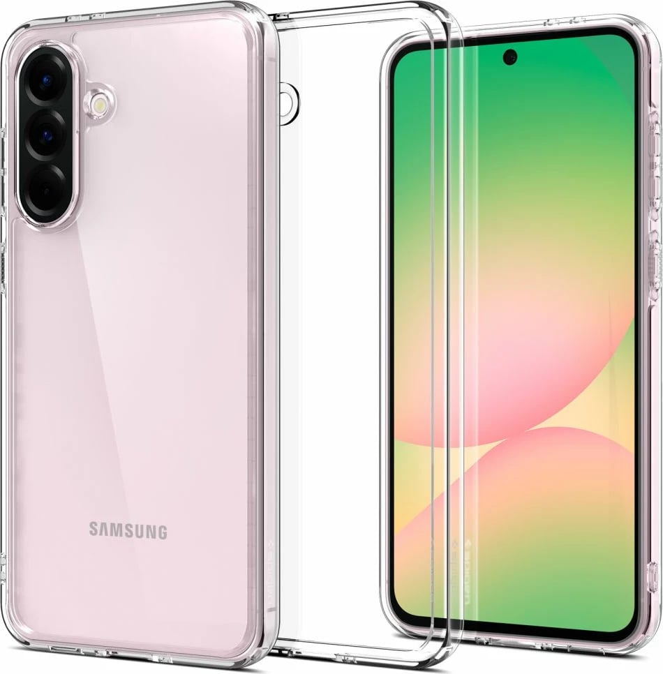 Mbështjellës Spigen Ultra Hybrid për Samsung Galaxy A56 5G, Transparent