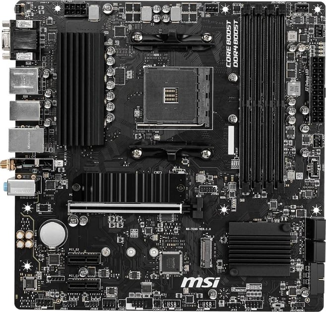 Pllakë amë MSI B550M PRO-VDH WIFI, Socket AM4, micro ATX